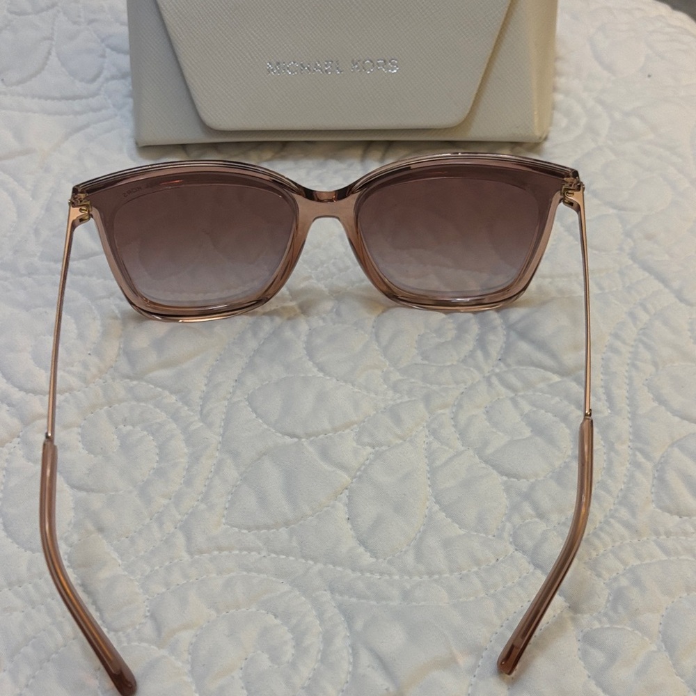 Michael Kors Rose-Tinted Cat-Eye Mirrored Sunglasses - Picture 11 of 11